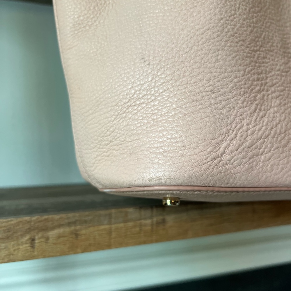 Kate Spade Hayes Pebble Leather Pink Blush Tote - Picture 5 of 15